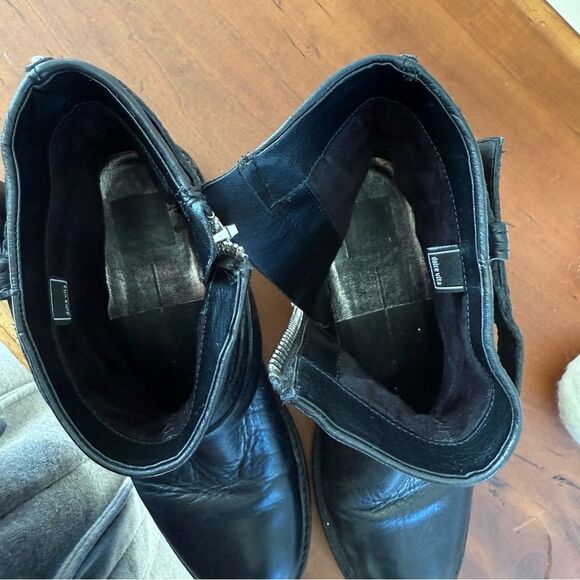 Kiera Leather Moto Ankle Bootie by Dolce Vita Size 9 Black - Picture 6 of 8